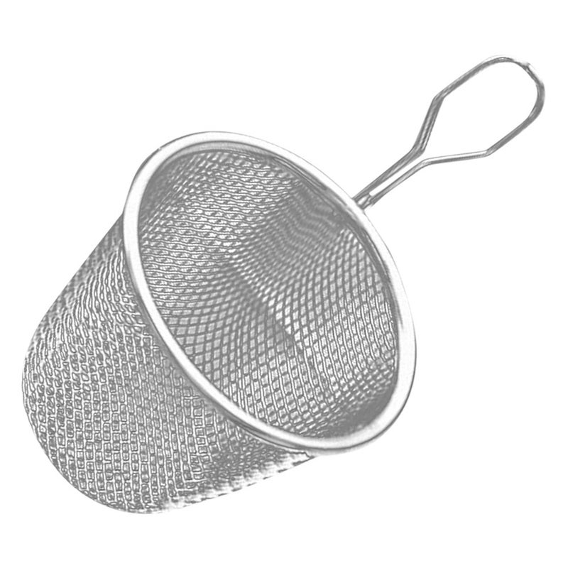 Pasta Cooker Stainless Steel Pasta Basket with Handle Strainer Skimmer Food Dumpling Noodle Strainer Basket for Noodles - Image 1