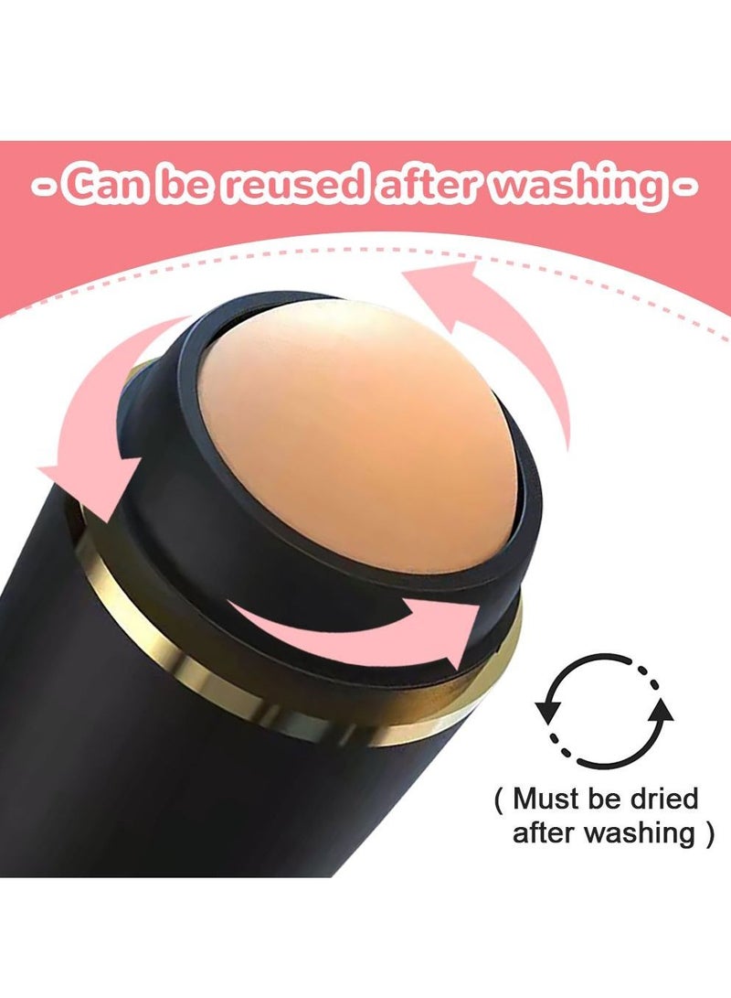 Generic Face Oil Absorbing Roller Volcanic Stone Blemish Remover Face T-zone Oil Removing Rolling Stick Ball - Image 5