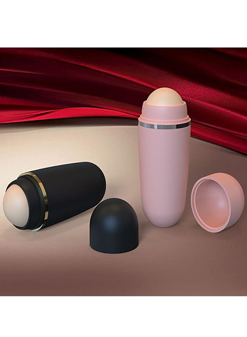 Generic Face Oil Absorbing Roller Volcanic Stone Blemish Remover Face T-zone Oil Removing Rolling Stick Ball - Image 2