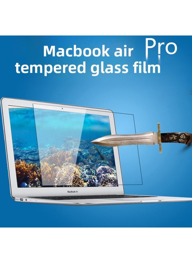 Generic - For Apple Notebook Screen Film Macbook Air Pro Tempered Glass Protective Film For Computer-Dimensions:11 Inch Air Including Carton Packaging - Image 1