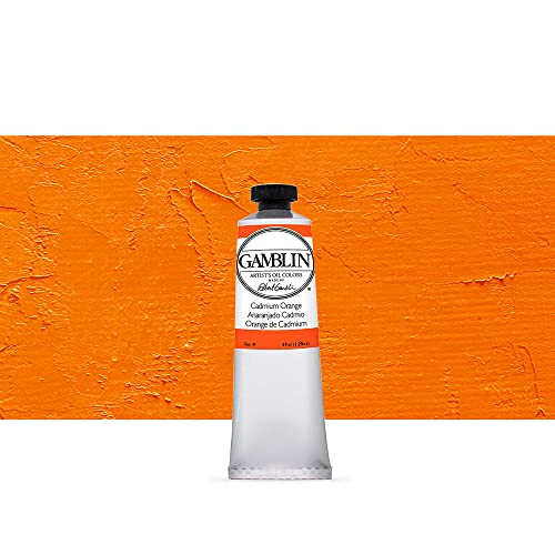 Gamblin Artist's Oil Colors cadmium orange 37 ml - Image 4