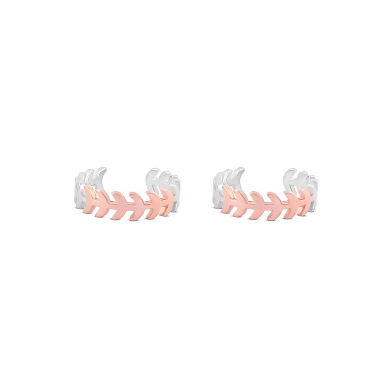 TOUCH925 Store Adjustable Silver Toe Rings in Rose Gold Color | Band Foot Jewelry for Women & Girls | Silver Bichiya | Birthday and Anniversary Gift for wife - Image 1