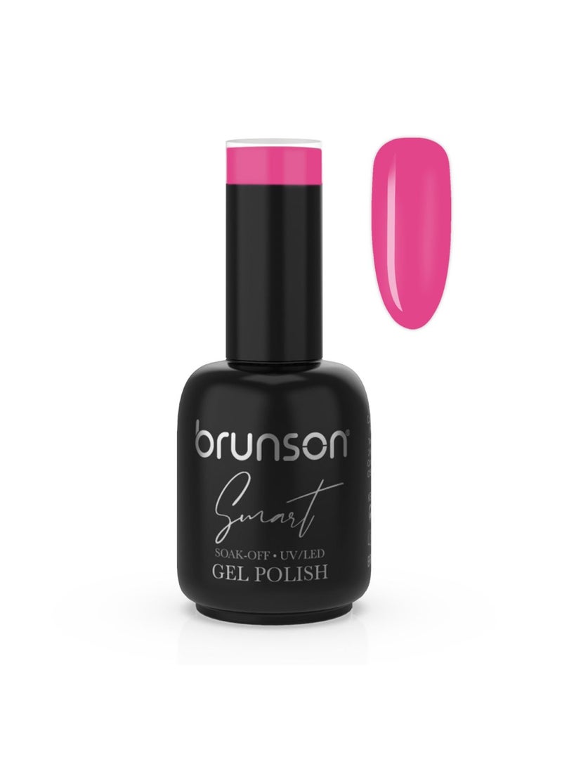 brunson Smart Gel Nail Polish UV/LED Gel Nail Polish Soak Off Nail Gel High Shine Gel Nail Polish Manicure Gel BSM026