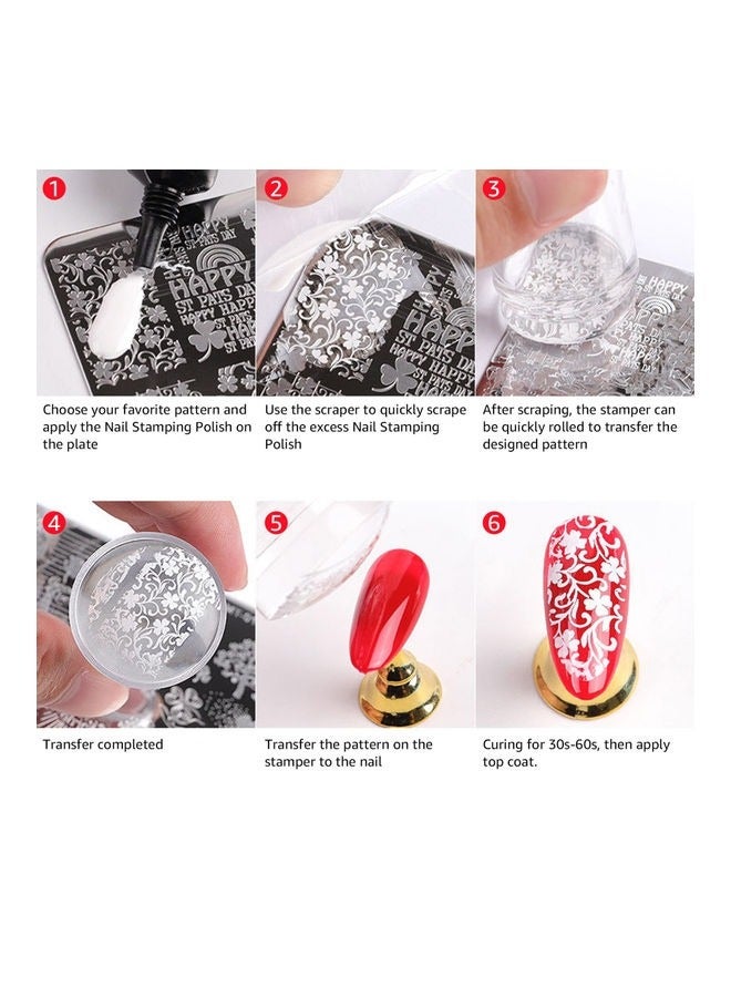 8-Piece Nail Stamping Starter Kit - Image 5