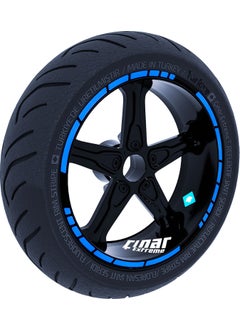 Çınar Extreme Moto Gp Style Rim Strip Sticker Reflective Fluorescent Special Colors 