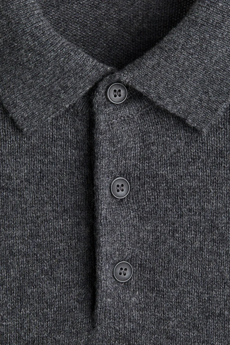 H&M Regular Fit Wool polo shirt