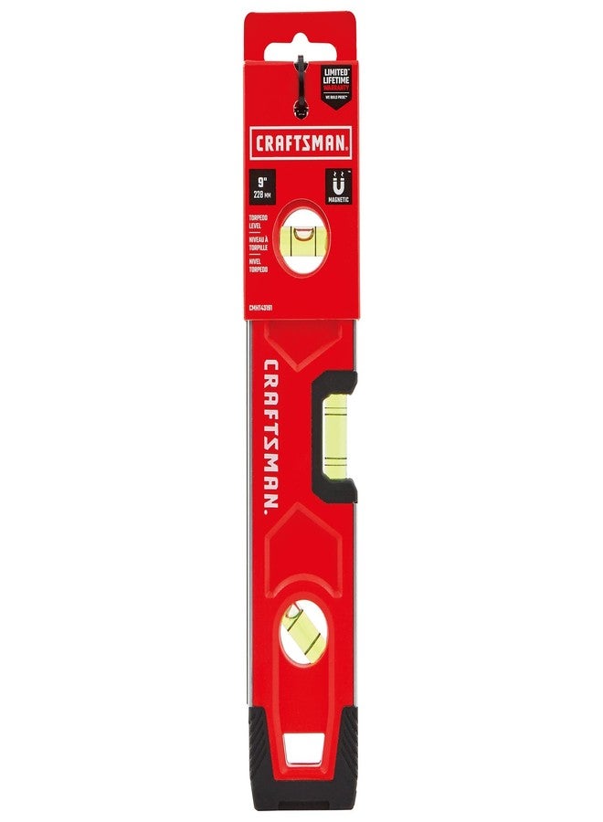CRAFTSMAN Torpedo Level, Magnetic, 9 inch (CMHT43191) - Image 4