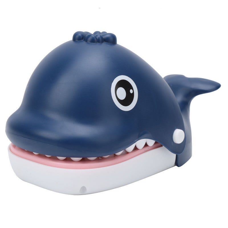 Blue Biting Finger Toy Probability-Activated Mouth Drop - Surprise Finger Chomper for Kids Age 3 And Up Parties Playdates Family Fun - Image 1