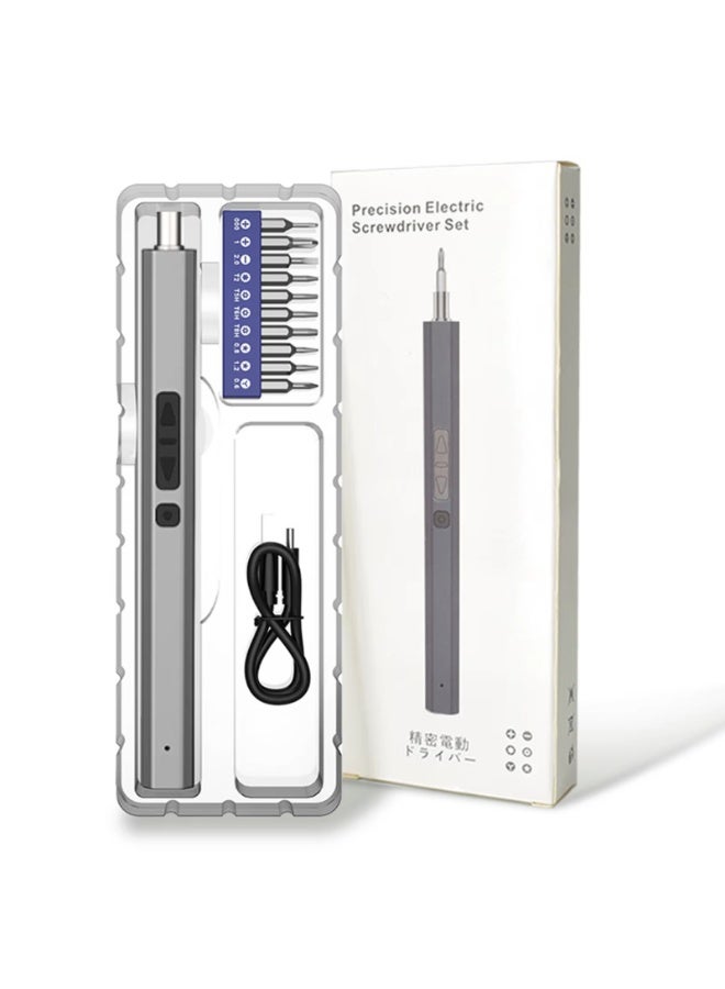 Rechargeable Electric Screwdriver, Portable Mini Demolition Machine Repair Tools - Image 1