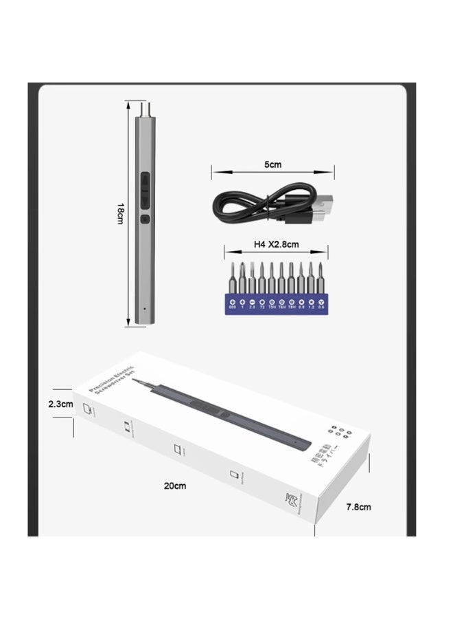 Rechargeable Electric Screwdriver, Portable Mini Demolition Machine Repair Tools - Image 2