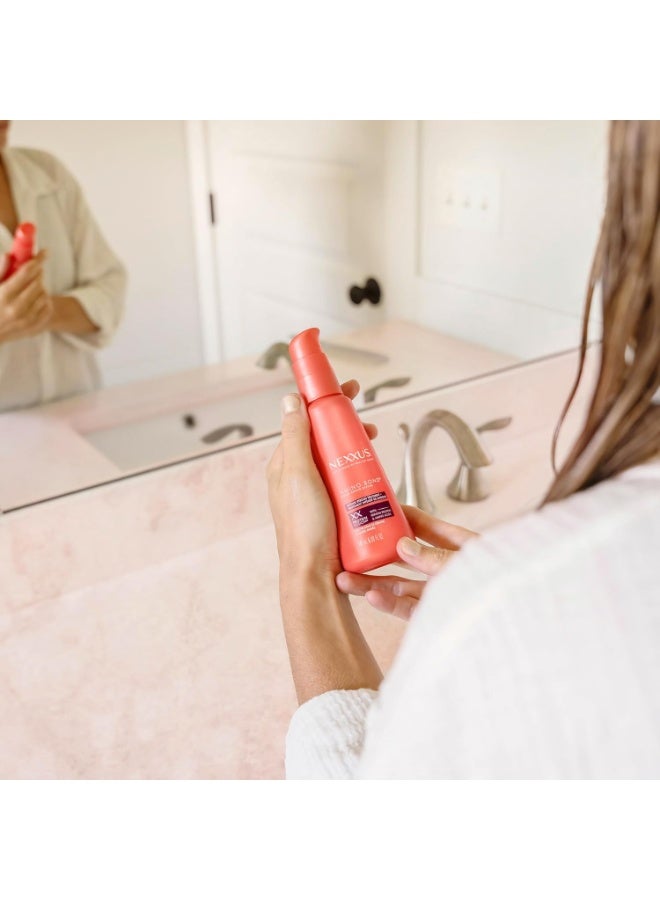 Nexxus علاج الربط المكثف من نكسس - رابطة الأحماض الأمينية لشعر أقوى وأكثر مقاومة للتلف، مع الأحماض الأمينية وبروتين الكيراتين، 5 أونصات - Image 2