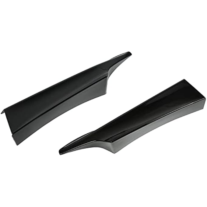 Brilluxa Front Bumper Splitter, Lip Spoiler Side Diffuser Compatible with BMW 1 Series F20 F21 M Sport 2012-2015, Pre-Facelift Bumper Lip Kit, Front Spoiler Extension, Car Body Aero Trim - Image 4