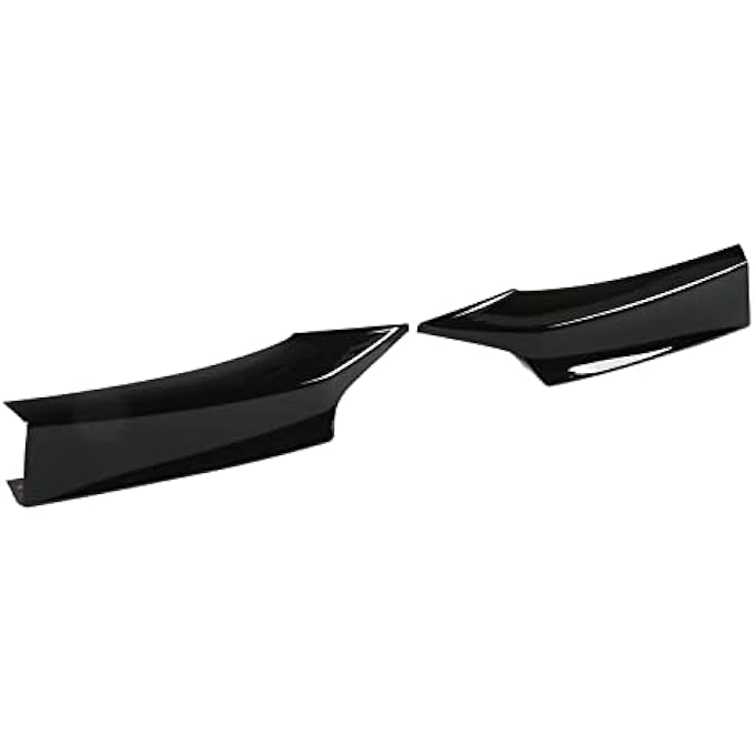 Brilluxa Front Bumper Splitter, Lip Spoiler Side Diffuser Compatible with BMW 1 Series F20 F21 M Sport 2012-2015, Pre-Facelift Bumper Lip Kit, Front Spoiler Extension, Car Body Aero Trim - Image 3