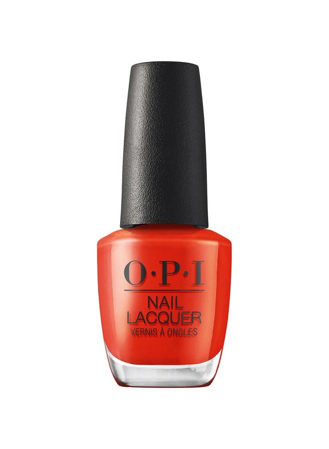 OPI Nail Lacquer, Rust & Relaxation, Red Nail Polish, Fall Wonders Collection, 0.5 fl oz - Image 1