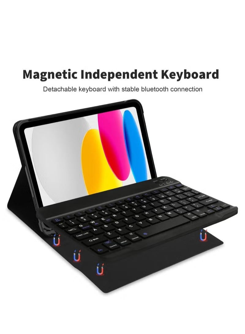 UMIXPRO Keyboard for iPad 10th Generation Case with Keyboard 10.9 inch Detachable Backlit Keyboard Smart Folio Cover with Pencil Holder for New iPad 10th Gen 2022 - Image 5