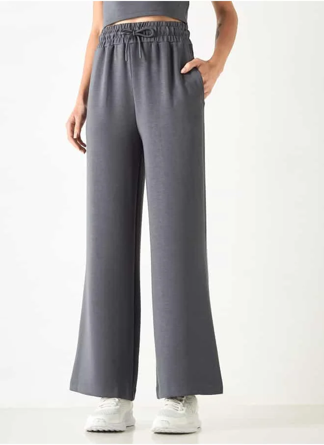 ادوت Track Pants with Drawstring Closure and Pockets