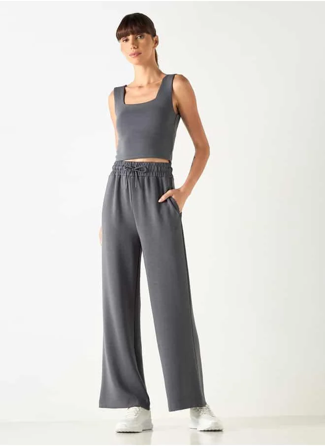 ادوت Track Pants with Drawstring Closure and Pockets