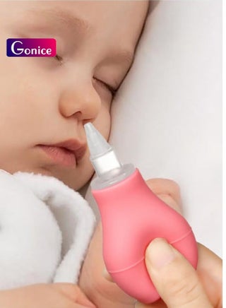 Nasal Aspirator for Baby - a Safe and Gentle Tool for Relieving Nasal Congestion in Newborns. is a BPA Free Baby Nose Suction Device (Pink, Small-Scale) - view 5