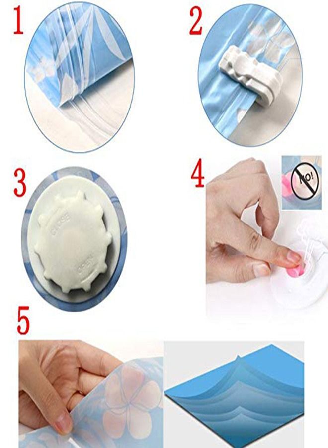 Arabest Thicker vacuum storage bag Vacuum compression bag Free hand pump set Reusable Blankets Clothes Quilts  - Image 5