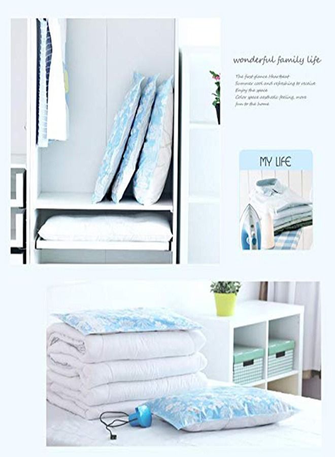 Arabest Thicker vacuum storage bag Vacuum compression bag Free hand pump set Reusable Blankets Clothes Quilts  - Image 3