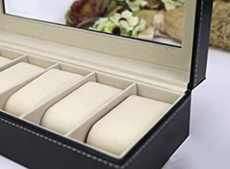 men Watch Organizer For 6 Watches - Image 5