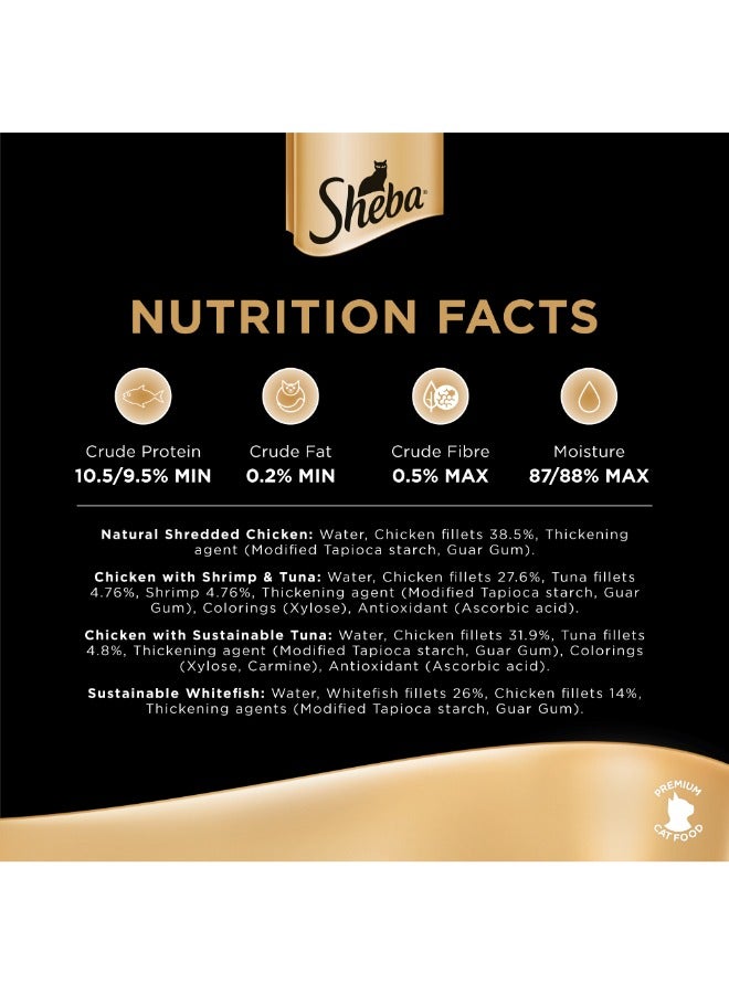 Sheba اختيار فيليه طعام رطب للقطط - Image 4
