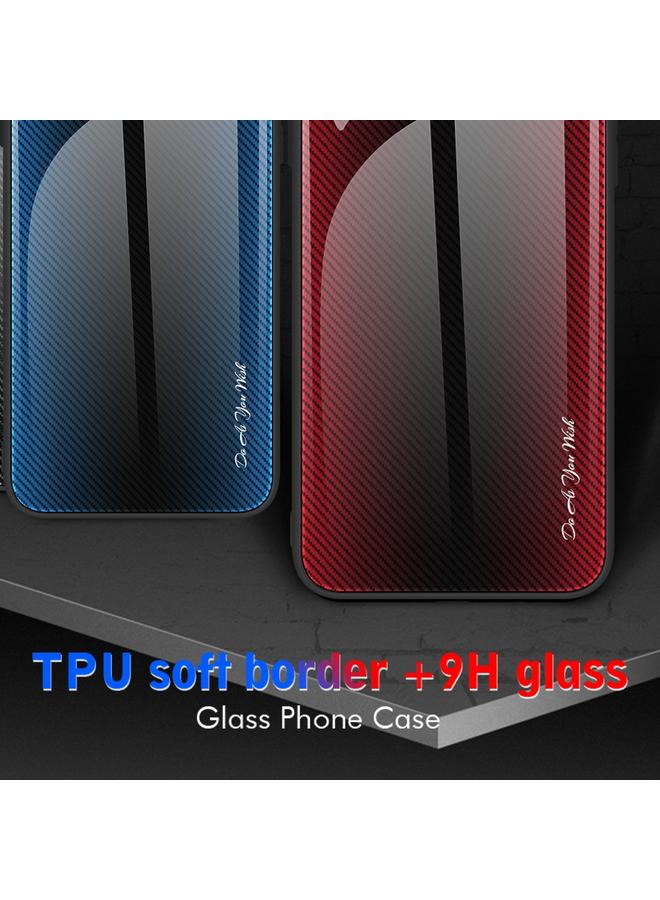 اس-توب جراب لهاتف Huawei P50 Pro مصنوع من مادة TPU الزجاجية المتدرجة الملمس - Image 3