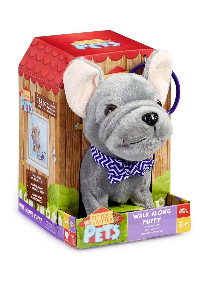 Addo Pitter Patter Walk Along Puppy, Battery Operated | Soft Toy | Interactive Plush Toy | Snuggling Plush Pet |Gift for Kids and Toddlers - Image 4