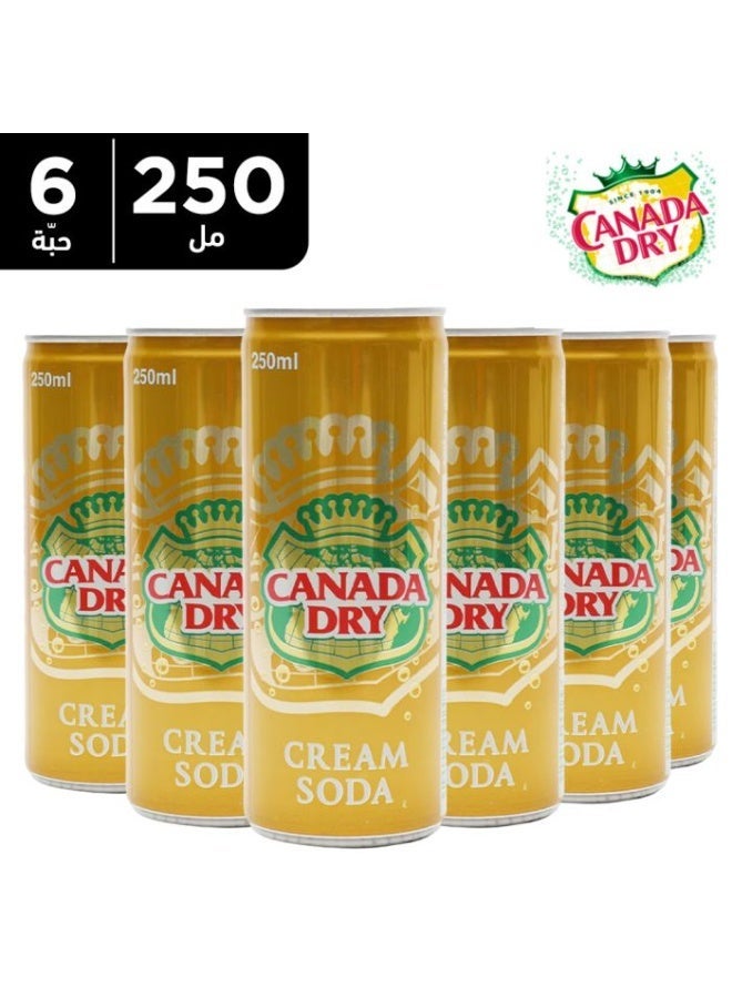 كندا دراي كريم صودا 6 × 250 مل - Image 1