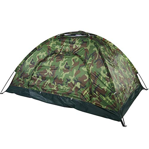 Egab Picnic Camping Portable Tent (Camouflage, 2 Person Tent) - Image 4