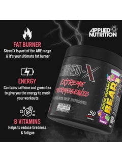 Shred X Fat Burner - Sour Gummy Bear - 30SER - pzsku/Z35253F2C883F57CEA54EZ/45/_/1739935821/0d846493-df73-4de0-91d4-d835a9b5984b