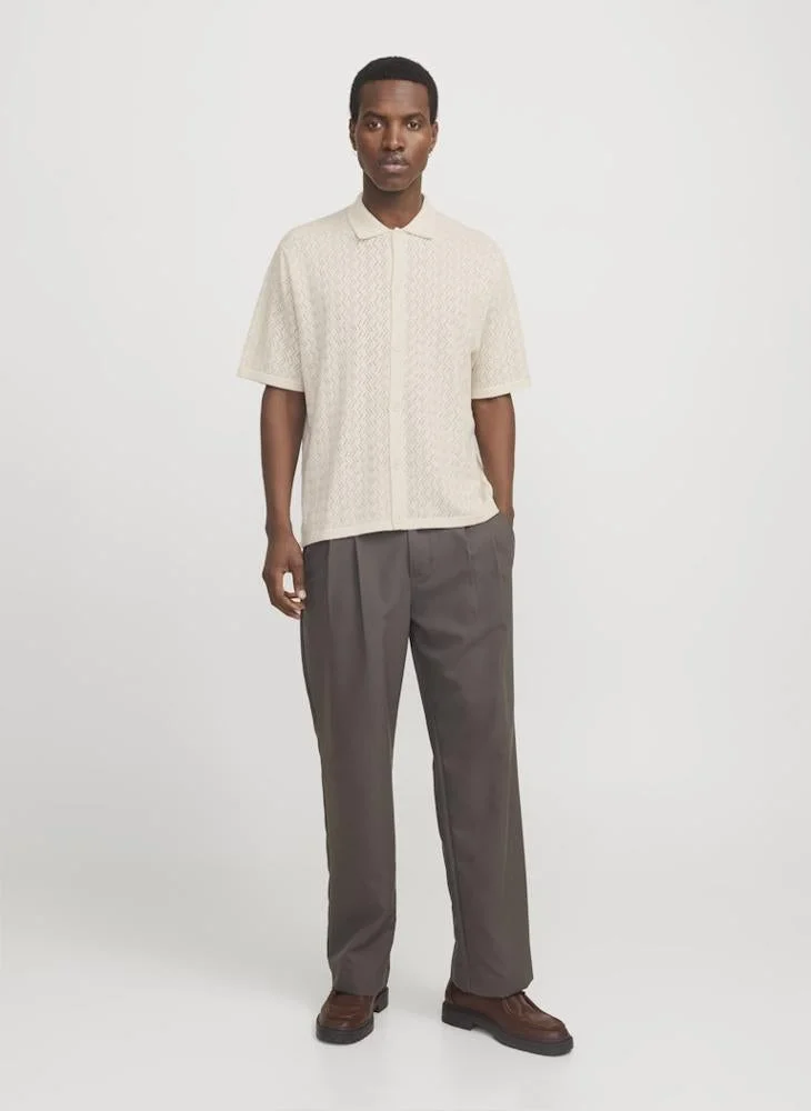 JACK & JONES  Casual Knitted Polo for Men | Best Price UAE