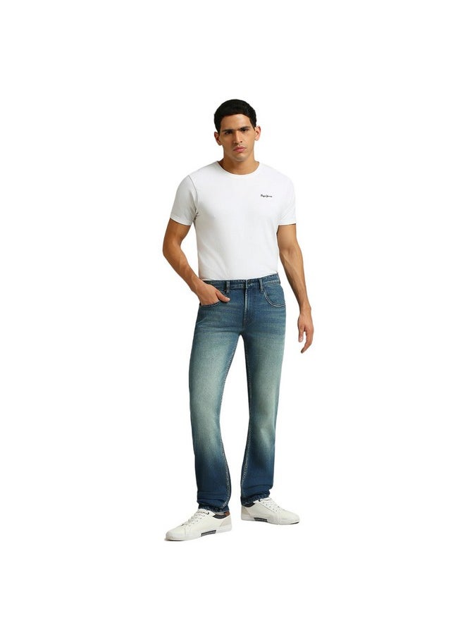 Pepe Jeans - Pepe Jeans Men's Mid Rise Slim Fit Jeans - Image 1