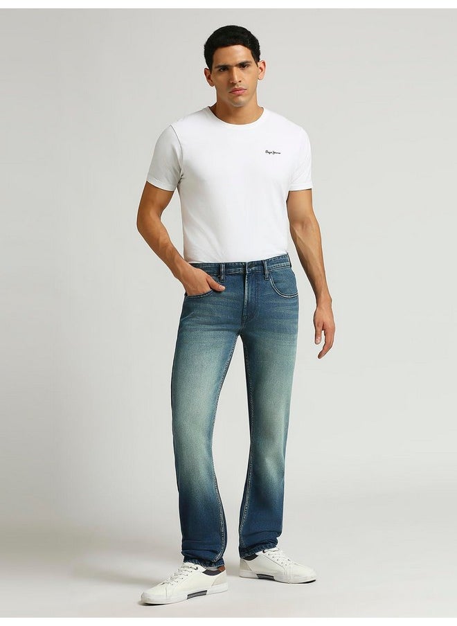 Pepe Jeans - Pepe Jeans Men's Mid Rise Slim Fit Jeans - Image 1