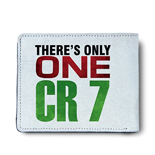 ShopMantra Ronaldo Wallet for Boys | Stylish Football Soccer Fan Bi-Fold Faux Leather Boys Purse | Gift Wallet for Fans - Image 2