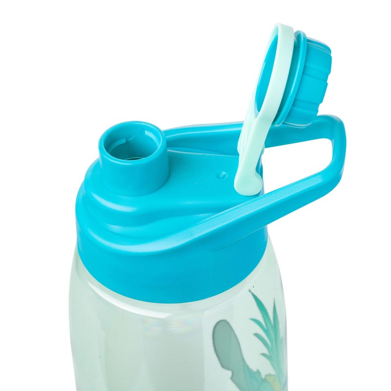 Silver Buffalo Disney Lilo and Stitch Pineapple Pop Up Peek-A-Boo Water Bottle with Screw-On Lid, 28 Ounces - Image 3