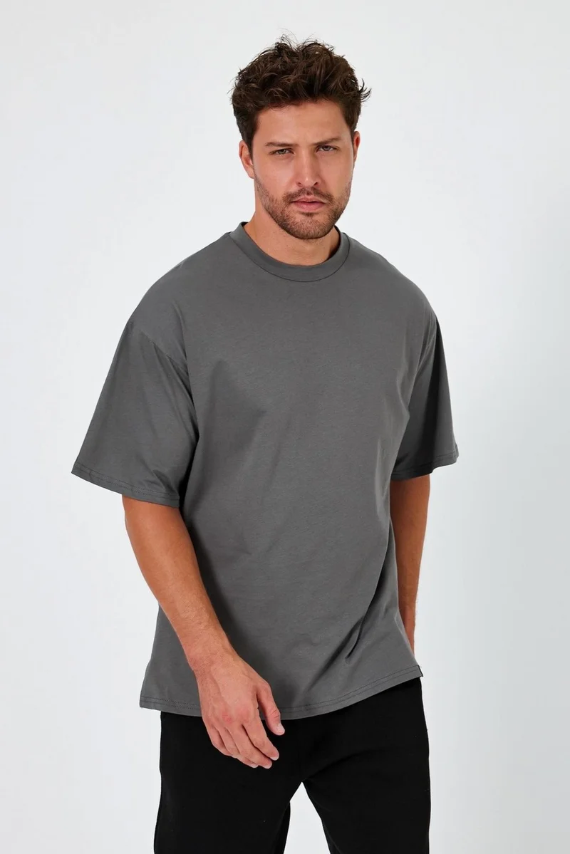 Alexander Gardi Alexandergardi Slit Basic Oversize T-Shirt (UN-70418)