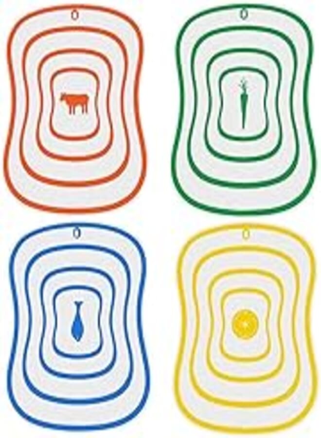 Generic Classic cutting board set - 4 pcs