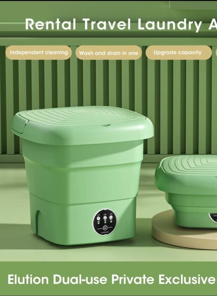 Portable washing machine  mini folding washing machine - Image 3