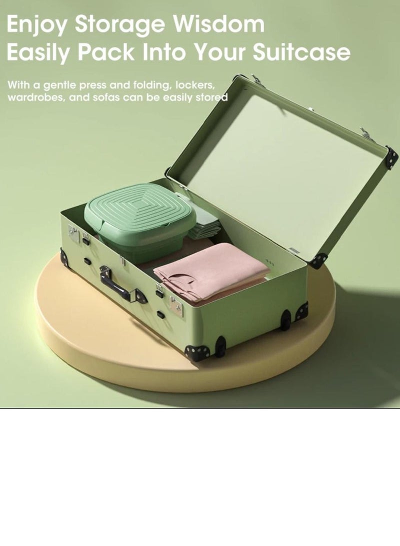 Portable washing machine  mini folding washing machine - Image 4