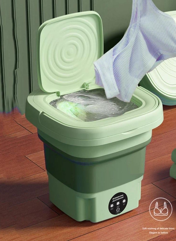 Portable washing machine  mini folding washing machine - Image 2