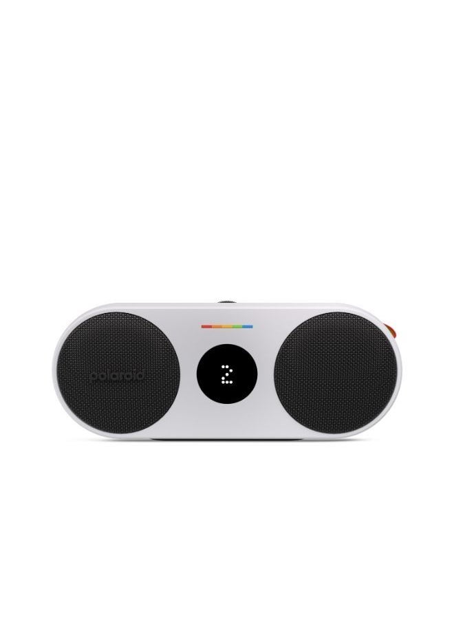 Polaroid POLAROID P2 Music Player Bluetooth Wireless Portable Speaker - Black & White  - Image 1