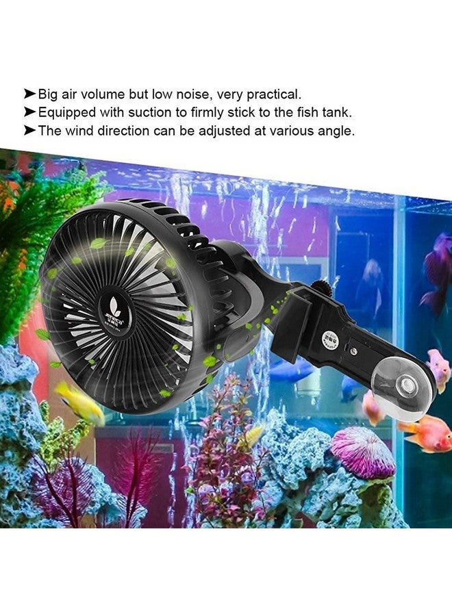 VAYINATO Jeneca FS-13 Low Noise Cooling Fan for Aquarium Fish Tank | Power :1W | Size : 150 * 120 * 200Mm - Image 4