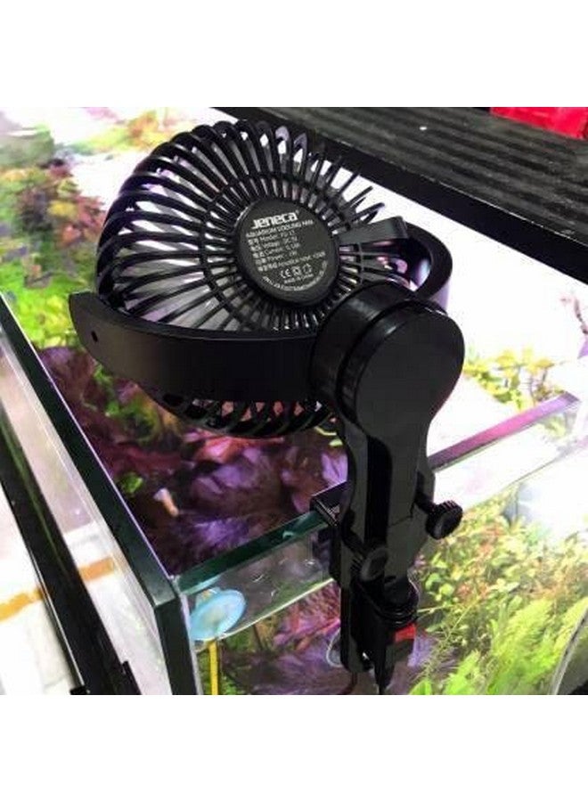 VAYINATO Jeneca FS-13 Low Noise Cooling Fan for Aquarium Fish Tank | Power :1W | Size : 150 * 120 * 200Mm - Image 2