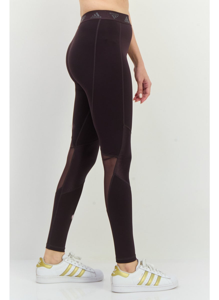 Adidas - Women Sportswear Fit Training Legging, Dark Purple - Image 1