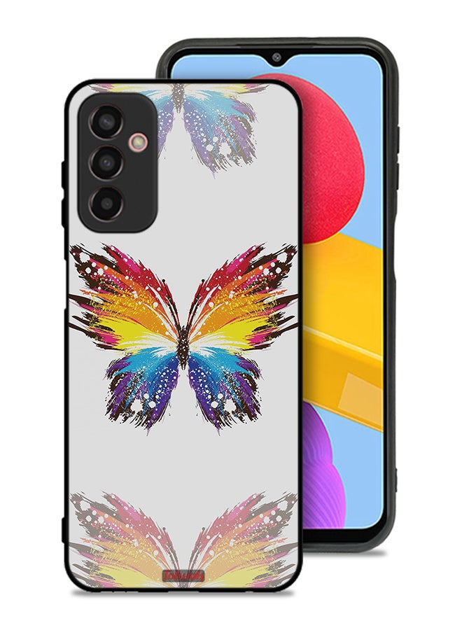 Tolwak Samsung Galaxy F13 Protective Case Cover Digital Art Simple Background Minimalism Butterfly - Image 1