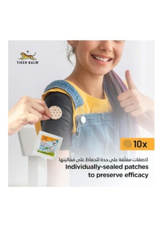 Tiger Balm Balm Mosquito Repellent Patch 10s - Image 4