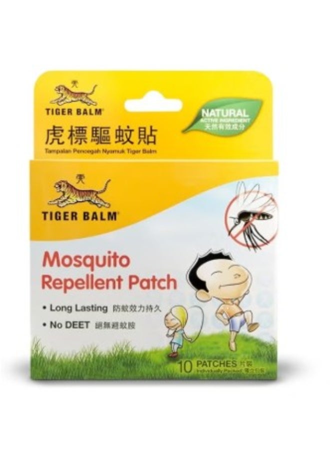 Tiger Balm Balm Mosquito Repellent Patch 10s - Image 1