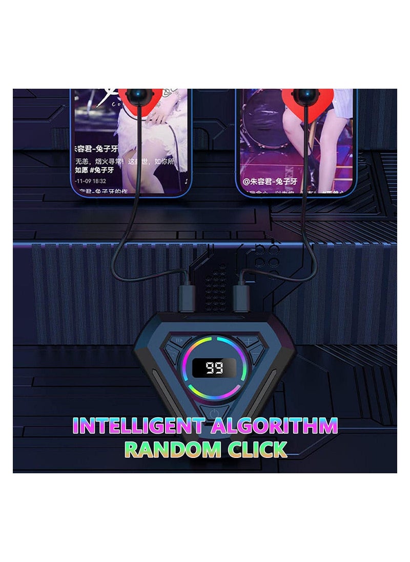 Y&D - Auto Clicker for Phone | Screen Device Automatic Tapper Android IOS Adjustable Simulated Finger Clicking Giving a Like in Live Broadcasts Likes - Image 1