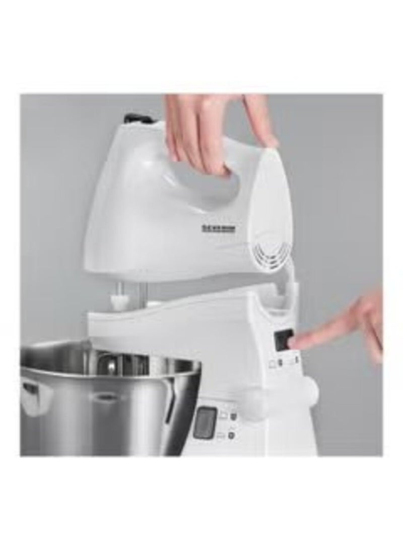 Severin Stand mixer with stainless steel bowl 3 L White/Silver - Image 3